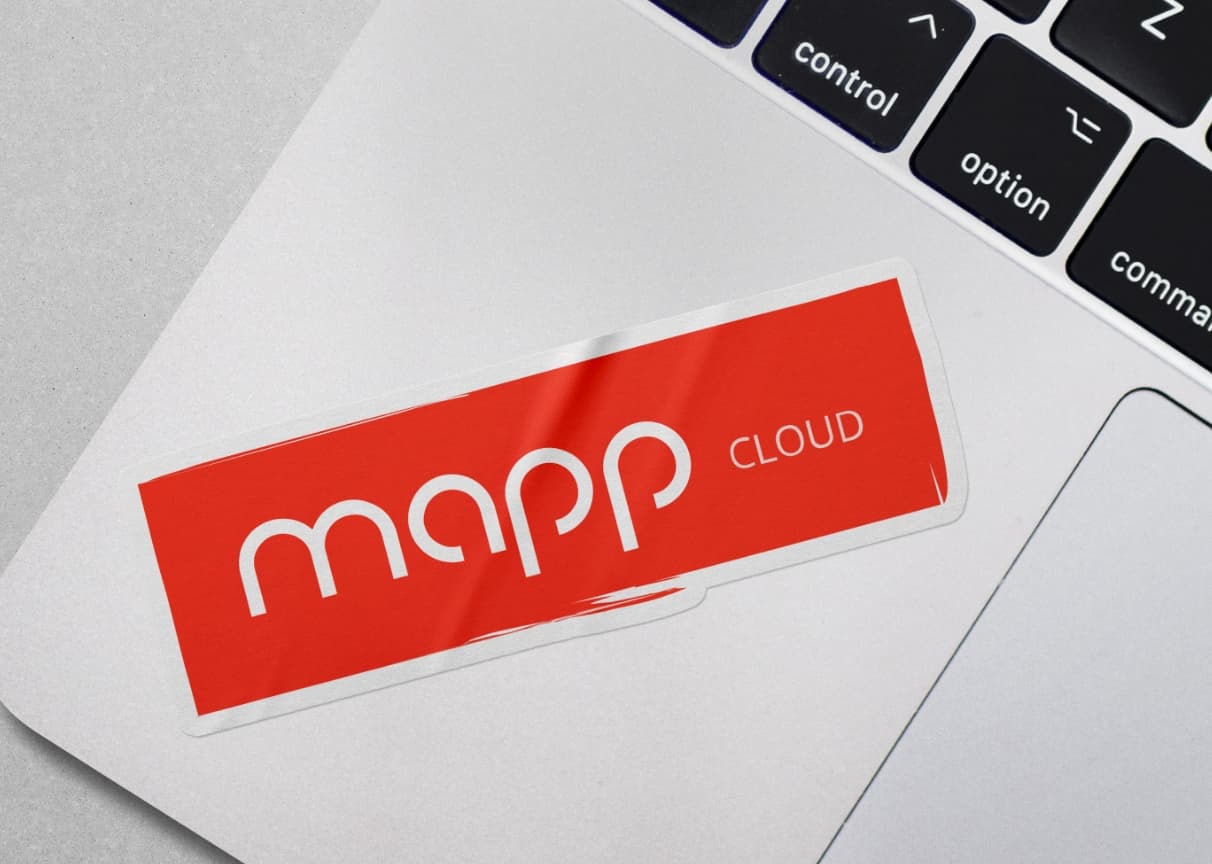 mapp sticker mockup