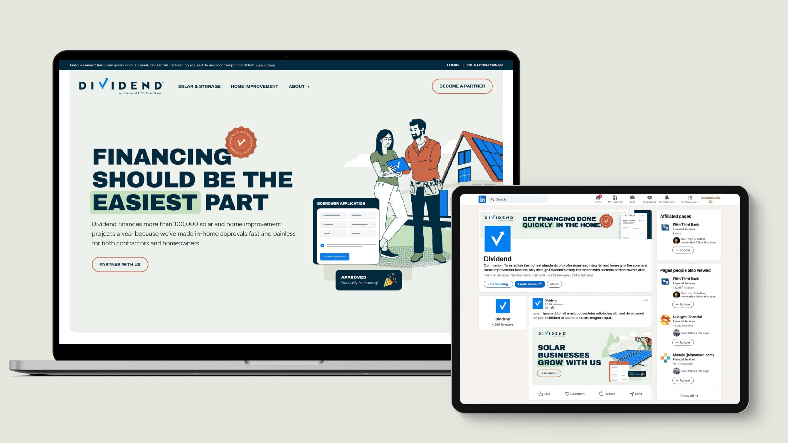 Dividend Web Design 1
