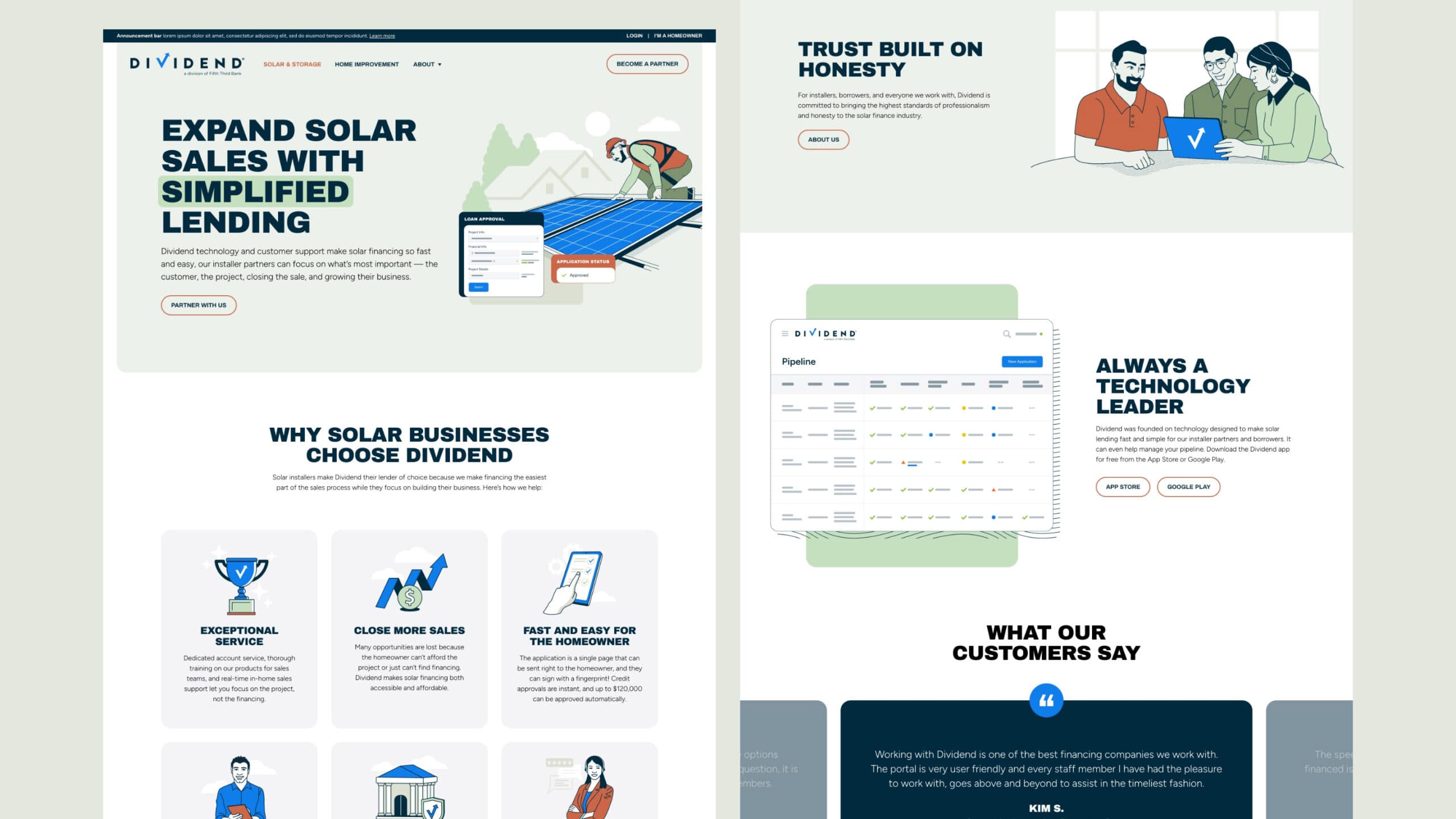 Dividend Web Design 2