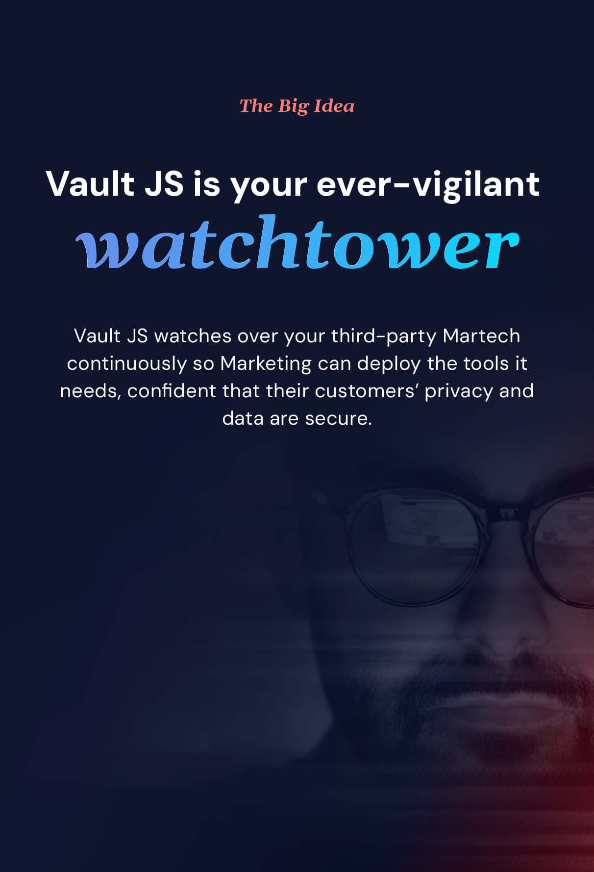 VaultJS Big Idea Positioning